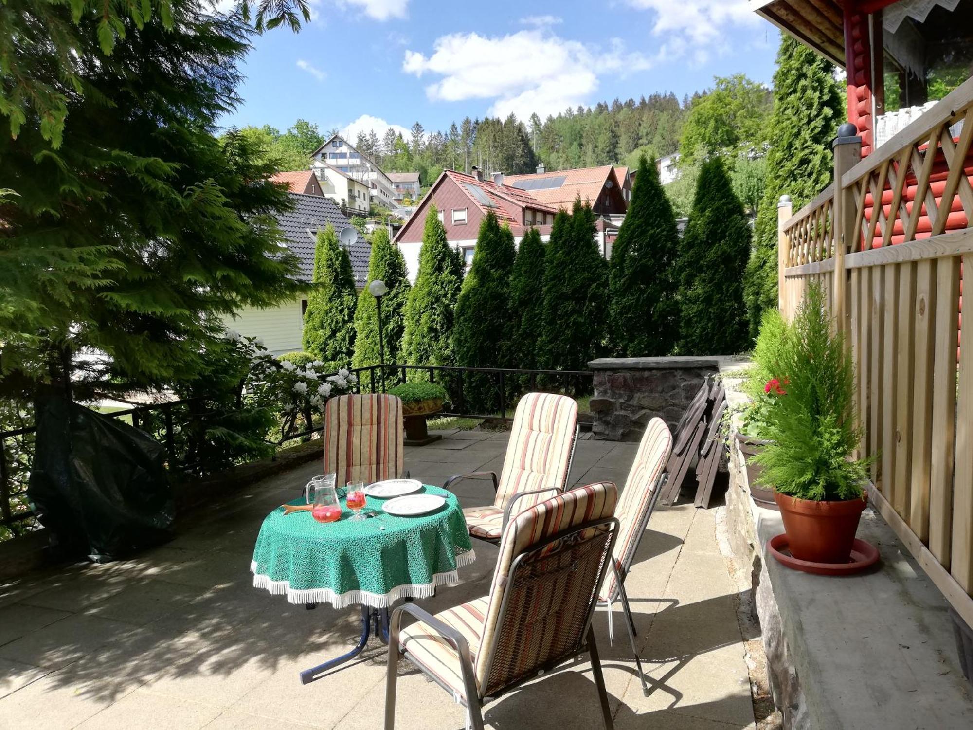 Pension Rheingold Garni Бад-Грунд Экстерьер фото